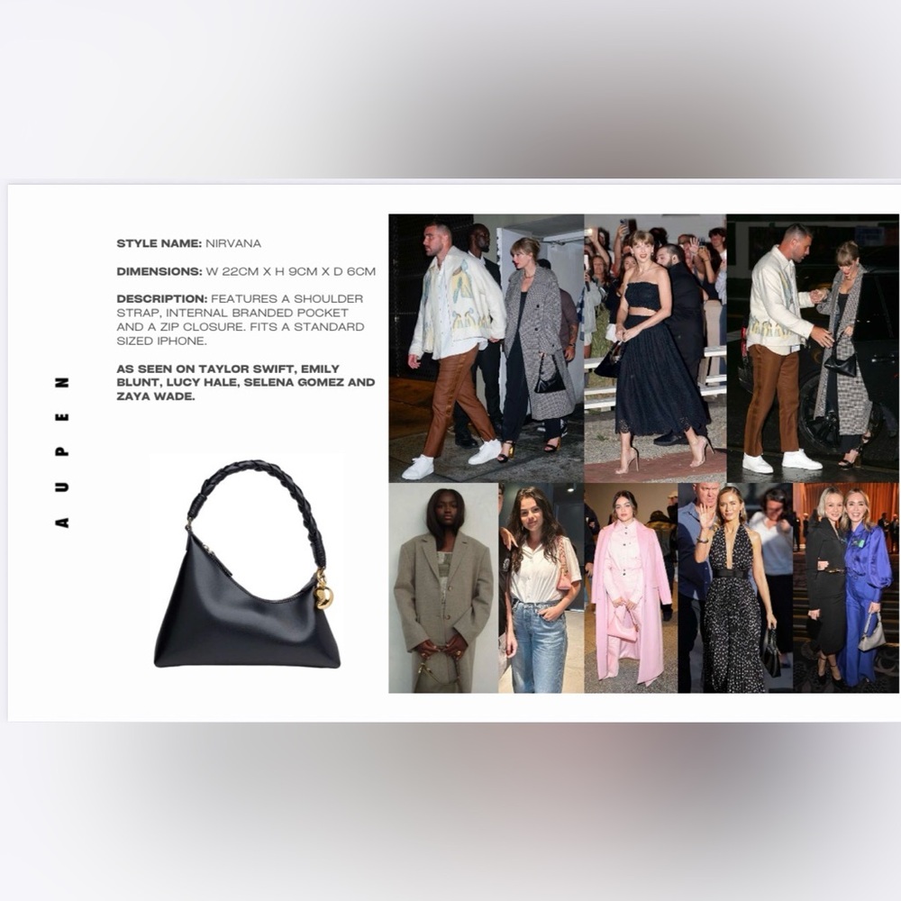Auden Nirvana Noir Bag BNWT with dust bag and box. - Picture 12 of 12